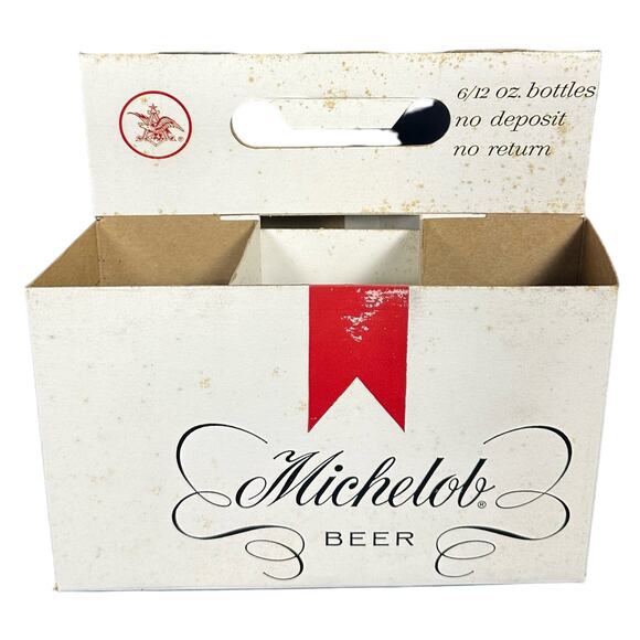 Michelob Beer Bottles 4 Sealed Display Only in Original Carton-Very RARE! - Picture 11 of 12